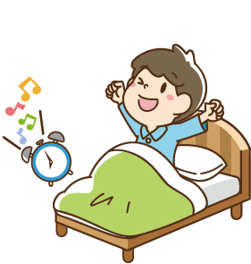 早寝早起き朝ごはん